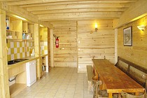 Chalet Cigales 2 - eettafel keuken  